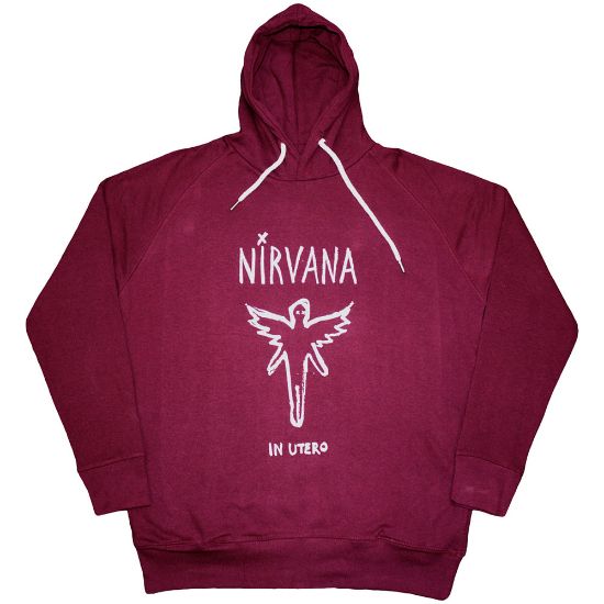 Picture of Nirvana Unisex Pullover Hoodie: In Utero Outline