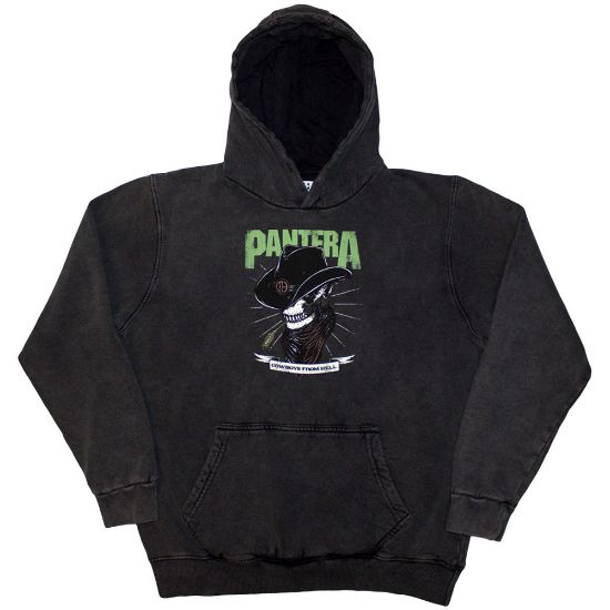 Picture of Pantera Unisex Pullover Hoodie: Skeleton Cowboy Wash Collection