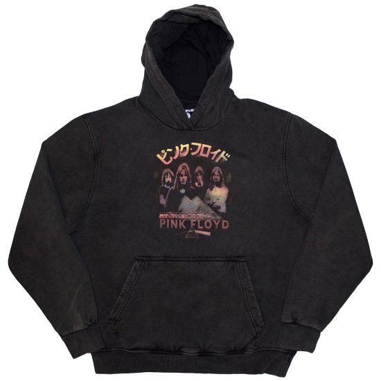 Picture of Pink Floyd Unisex Pullover Hoodie: Japan Poster Wash Collection