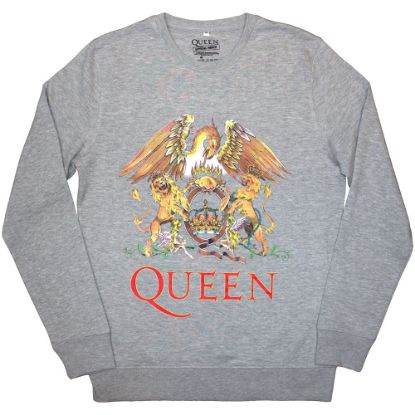 Picture of Queen Unisex Sweatshirt: Classic Crest (Medium)