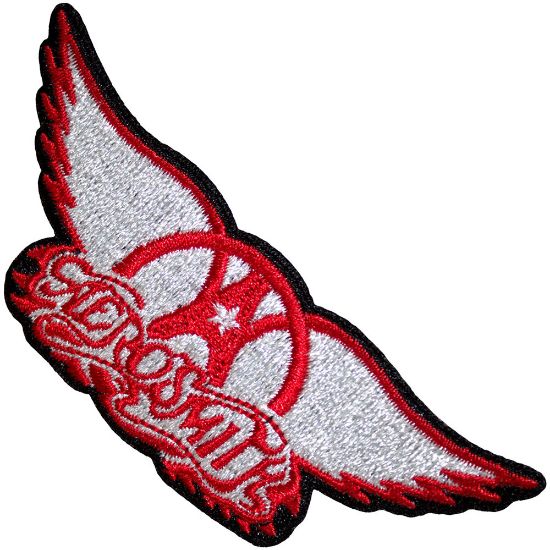 Picture of Aerosmith Woven Patch: Wings Red