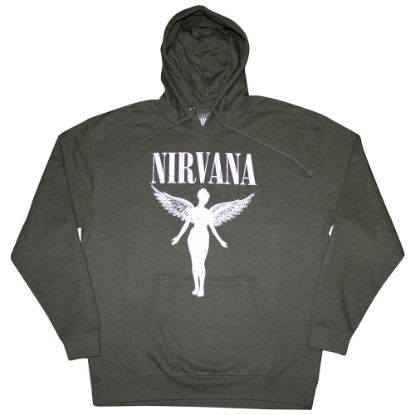 Picture of Nirvana Unisex Pullover Hoodie: Angelic Mono