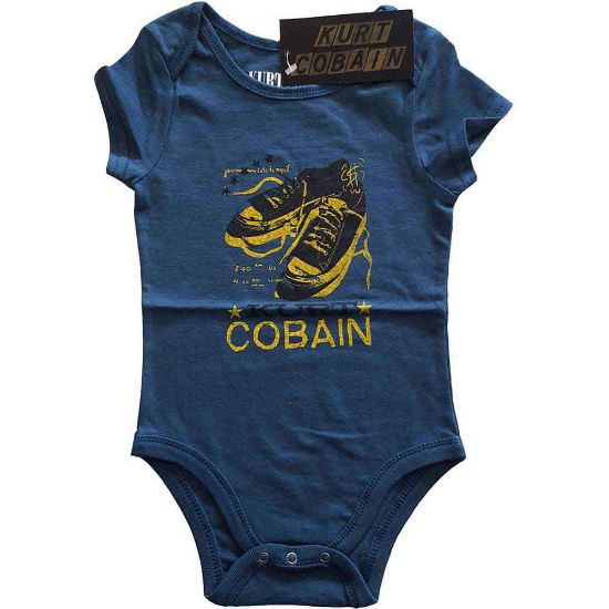 Picture of Kurt Cobain Kids Baby Grow: Laces (3-6 Months)