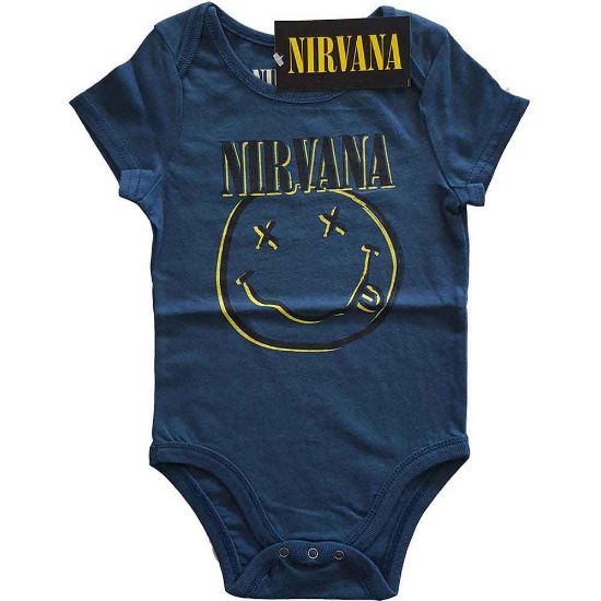 Picture of Nirvana Kids Baby Grow: Inverse Happy Face