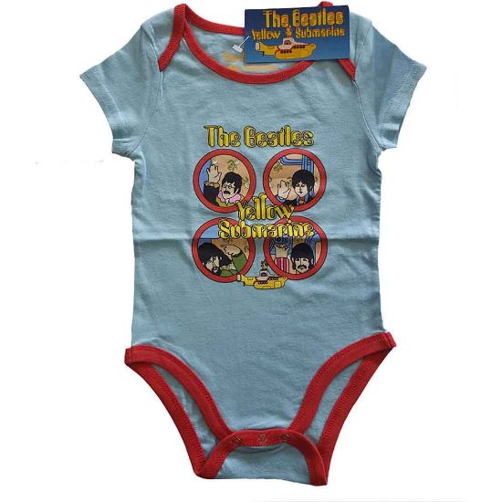 Picture of The Beatles Kids Baby Grow: Yellow Submarine Portholes