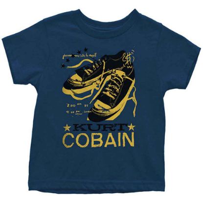 Picture of Kurt Cobain Kids Toddler T-Shirt: Laces