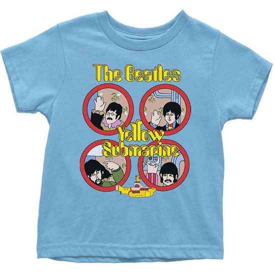 Picture of The Beatles Kids Toddler T-Shirt: Yellow Submarine Portholes