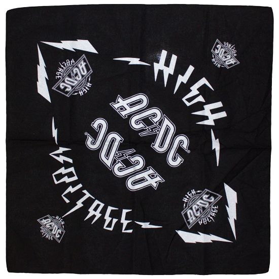 Picture of AC/DC Unisex Bandana: High Voltage