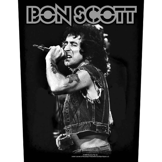 Picture of Bon Scott Back Patch: Bon Scott