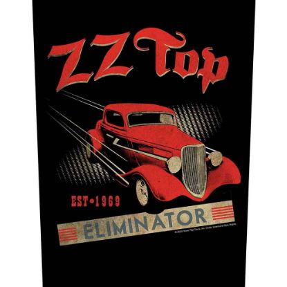 Picture of ZZ Top Back Patch: Eliminator