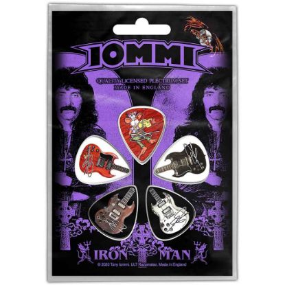 Picture of Tony Iommi Plectrum Pack: Iron Man