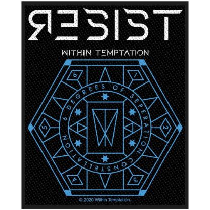 Picture of Within Temptation Woven Patch: Resist Hexagon (Standard)