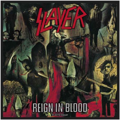 Picture of Slayer Woven Patch: Reign In Blood (Standard)