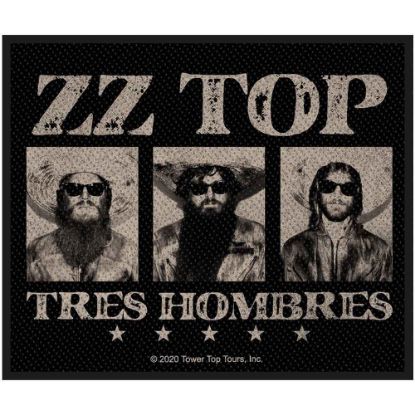 Picture of ZZ Top Woven Patch: Tres Hombres (Standard)