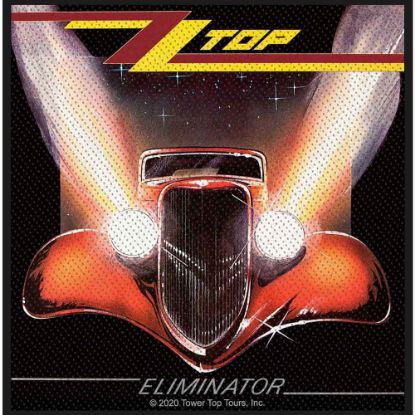 Picture of ZZ Top Woven Patch: Eliminator (Standard)