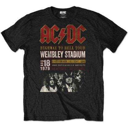 Picture of AC/DC Unisex T-Shirt: Wembley '79 Eco-Friendly