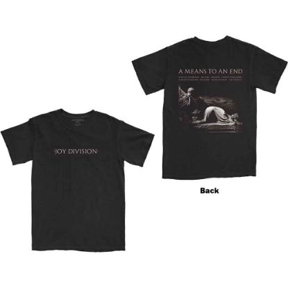 Picture of Joy Division Unisex T-Shirt: A Means To An End Back Print