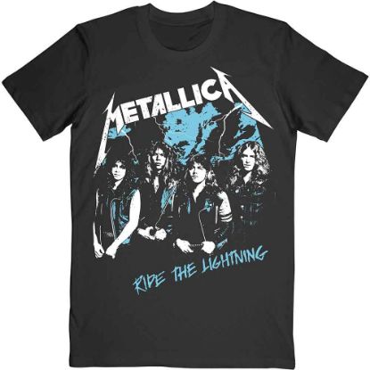 Picture of Metallica Unisex T-Shirt: Vintage Ride The Lightning