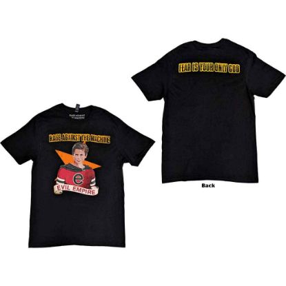 Picture of Rage Against The Machine Unisex T-Shirt: Fear Is Our Only God Back Print