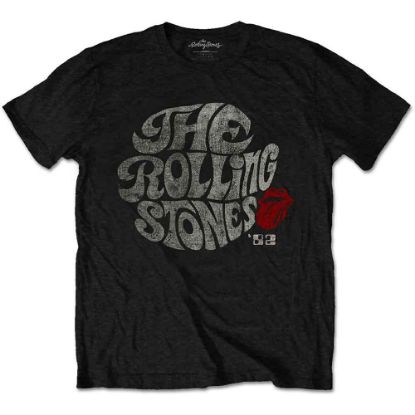 Picture of The Rolling Stones Unisex T-Shirt: Swirl Logo '82 Eco-Friendly