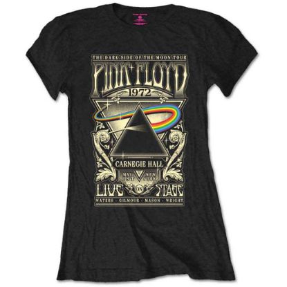 Picture of Pink Floyd Ladies T-Shirt: Carnegie Hall Poster (Retail Pack) (XX-Large)
