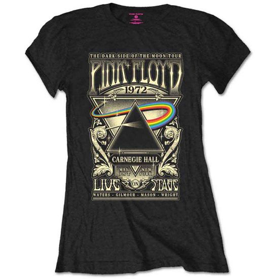 Picture of Pink Floyd Ladies T-Shirt: Carnegie Hall Poster (Retail Pack) (XX-Large)