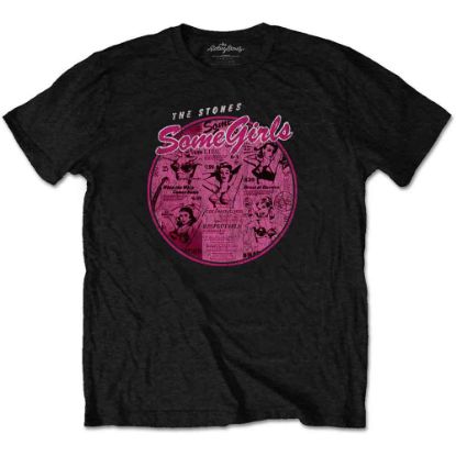 Picture of The Rolling Stones Unisex T-Shirt: Some Girls Circle V.2.
