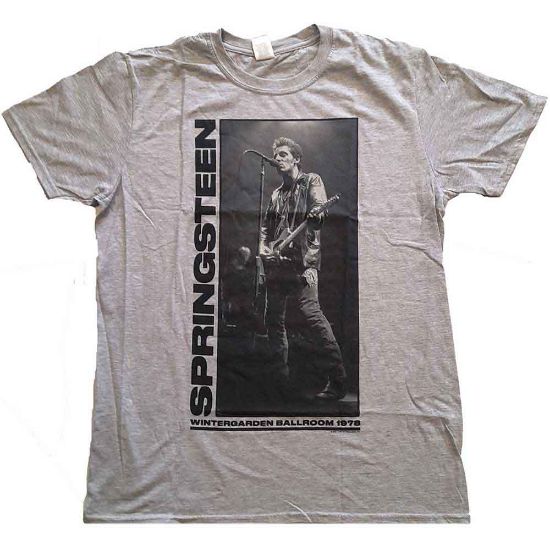 Picture of Bruce Springsteen Unisex T-Shirt: Wintergarden Photo