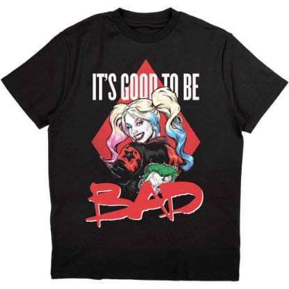 Picture of DC Comics Unisex T-Shirt: Harley Quinn Good To Be Bad