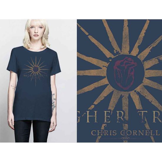 Picture of Chris Cornell Ladies T-Shirt: Higher Truth