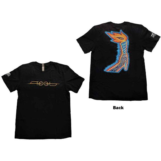 Picture of Tool Unisex T-Shirt: The Torch Back & Sleeve Print