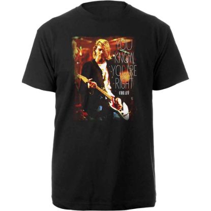 Picture of Kurt Cobain Unisex T-Shirt: You Know You're Right