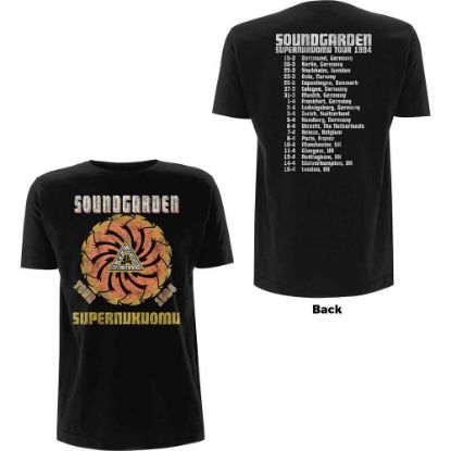 Picture of Soundgarden Unisex T-Shirt: Superunknown Tour '94 Back Print