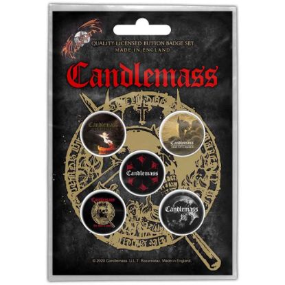 Picture of Candlemass Button Badge Pack: The Door to Doom