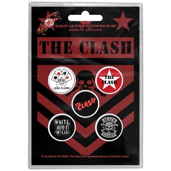 Picture of The Clash Button Badge Pack: London Calling