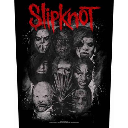 Picture of Slipknot Back Patch: We Are Not Your Kind Masks