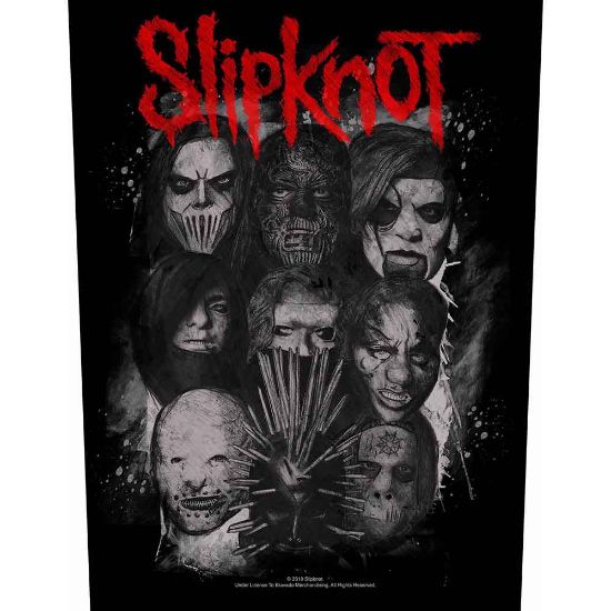 Picture of Slipknot Back Patch: We Are Not Your Kind Masks