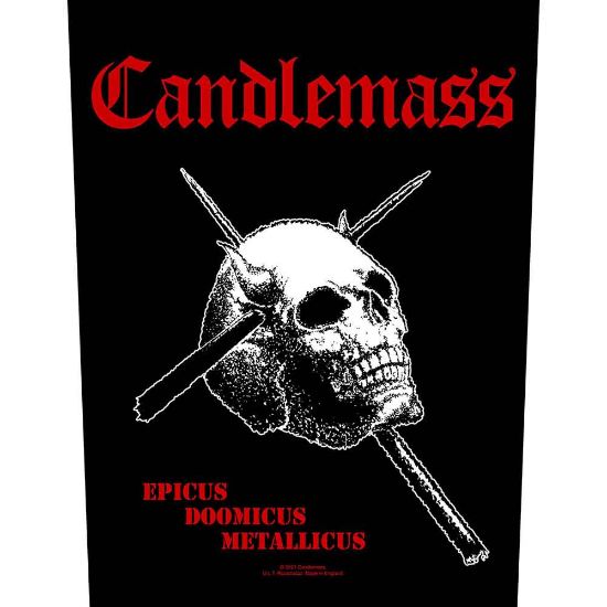 Picture of Candlemass Back Patch: Epicus Doomicus Metallicus