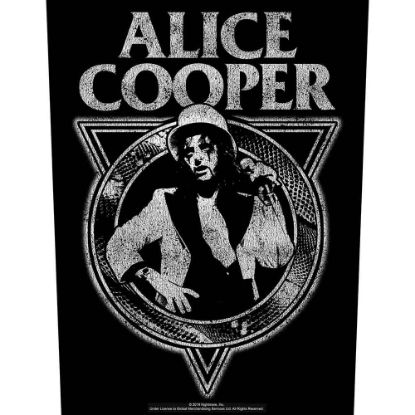 Picture of Alice Cooper Back Patch: Snakeskin