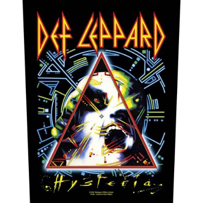 Picture of Def Leppard Back Patch: Hysteria