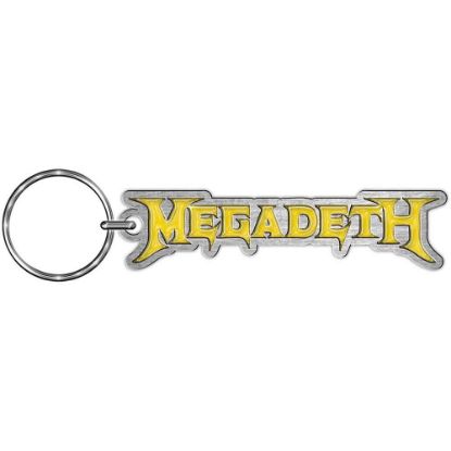 Picture of Megadeth Keychain: Logo (Enamel In-Fill)