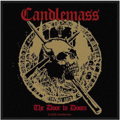 Picture of Candlemass Woven Patch: The Door to Doom (Standard)