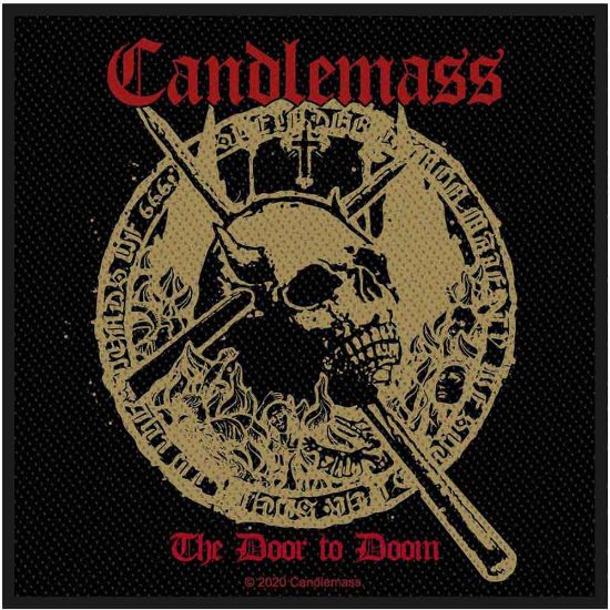 Picture of Candlemass Woven Patch: The Door to Doom (Standard)