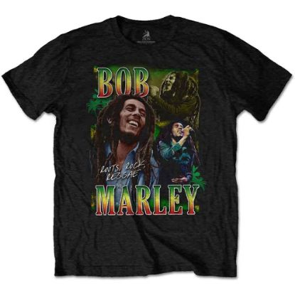 Picture of Bob Marley Unisex T-Shirt: Roots, Rock, Reggae Homage