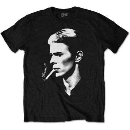 Picture of David Bowie Unisex T-Shirt: Smoke