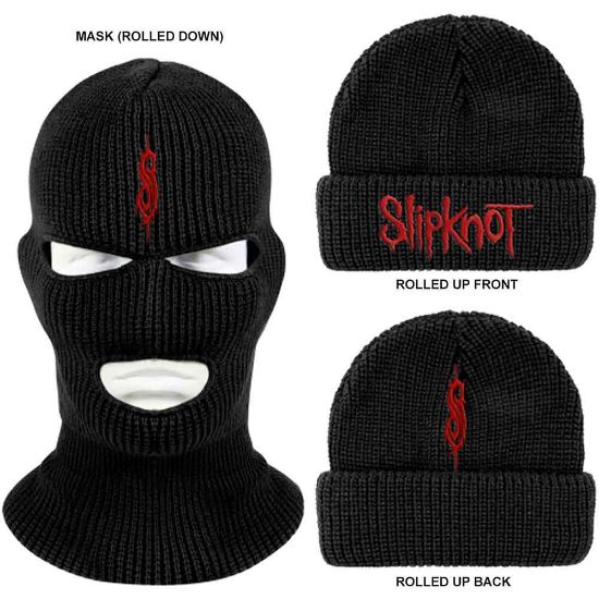 Picture of Slipknot Unisex Mask Beanie Hat: Logo