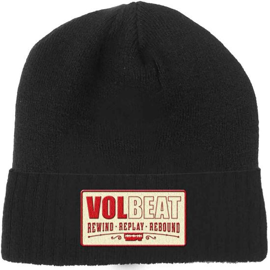 Picture of Volbeat Unisex Beanie Hat: Rewind, Replay, Rebound