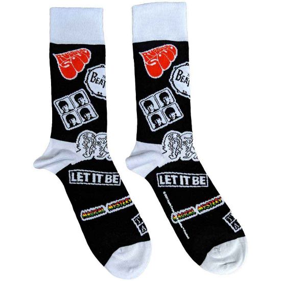 Picture of The Beatles Unisex Ankle Socks: Icons (UK Size 7 - 11)