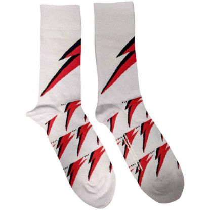 Picture of David Bowie Unisex Ankle Socks: Flash (UK Size 7 - 11)