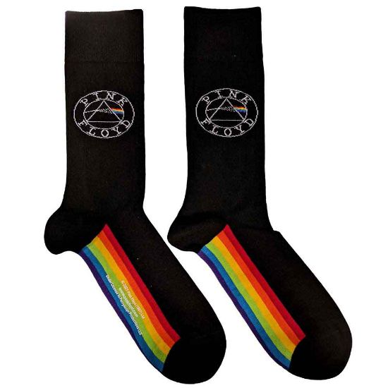 Picture of Pink Floyd Unisex Ankle Socks: Spectrum Sole (UK Size 7 - 11)